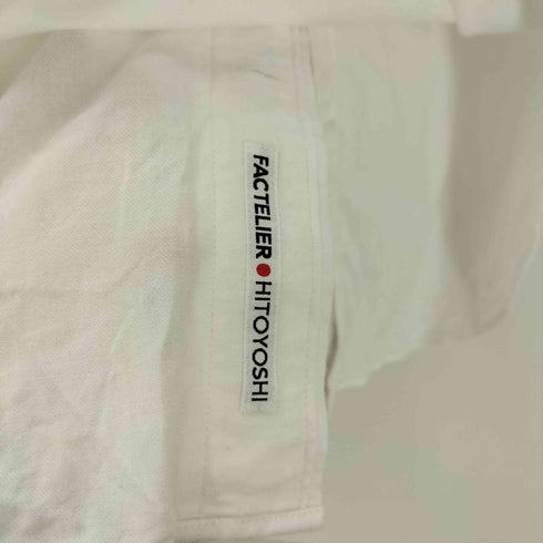 ファクトリエ factelier HITOYOSHI バンドカラー L/S シャツ メンズ JPN:M