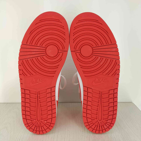 ジョーダンブランド JORDAN BRAND WMNS AIR JORDAN 1 MID WHITE HABANERO RED メンズ JPN:29