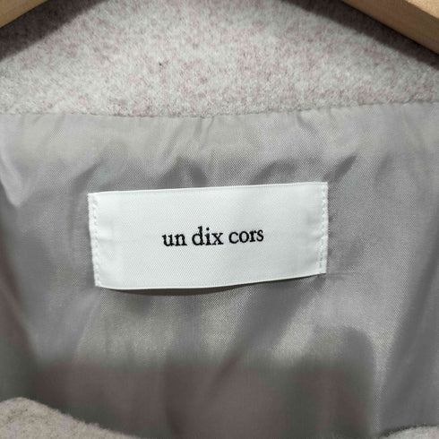 アンディコール un dix cors 23AW スタンド ショート コート レディース FREE