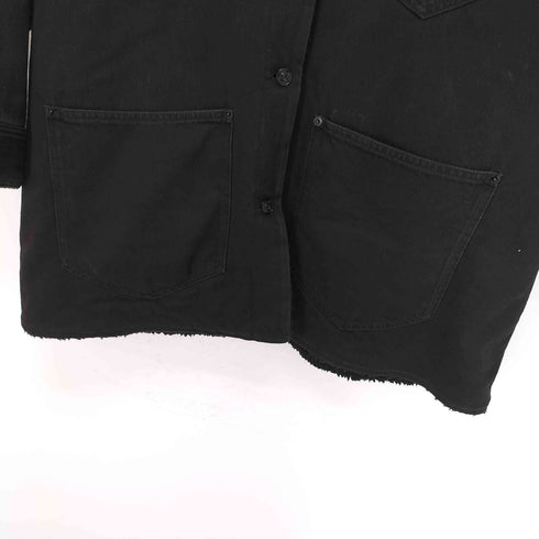 エムエムシックスメゾンマルジェラ MM6 Maison Margiela DENIM BOA BLOUSON デニムボアブルゾン レディース 36