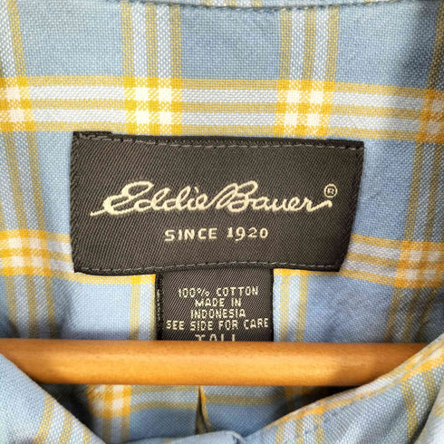 エディーバウアー Eddie Bauer 00S チェック BD シャツ メンズ TALL XL