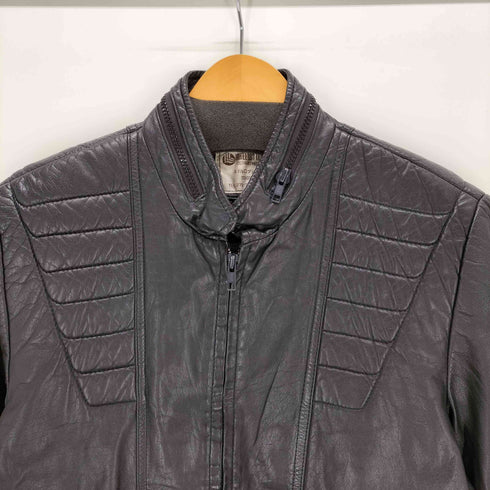 レザーバイカージャケット メンズ JPN:M