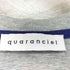 quaranciel ポンチ ダブルジップ スウェット パーカー レディース FREE