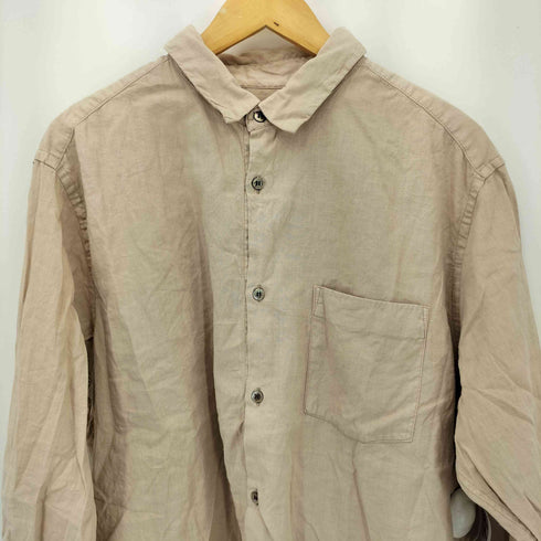 ネストローブコンフェクト nest Robe CONFECT UpcycleLino エシカルダイ レギュラーシャツ メンズ JPN:4