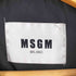 エムエスジーエム MSGM コーデュロイ切替 キルティング 中綿 ベスト メンズ 44