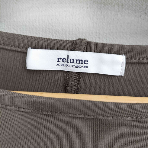 ジャーナルスタンダードレリューム JOURNAL STANDARD relume 25AW ワイドシルエットスクエアプルオーバー レディース FREE