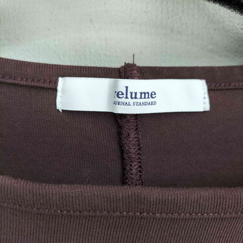 ジャーナルスタンダードレリューム JOURNAL STANDARD relume 25AW ワイドシルエットスクエアプルオーバー レディース FREE