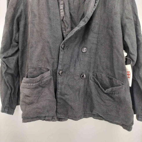 ネストローブコンフェクト nest Robe CONFECT リネンダブルブレストジャケット メンズ JPN:3