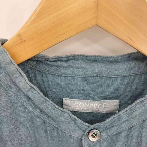 ネストローブコンフェクト nest Robe CONFECT リネンバンドカラーシャツ メンズ JPN:3