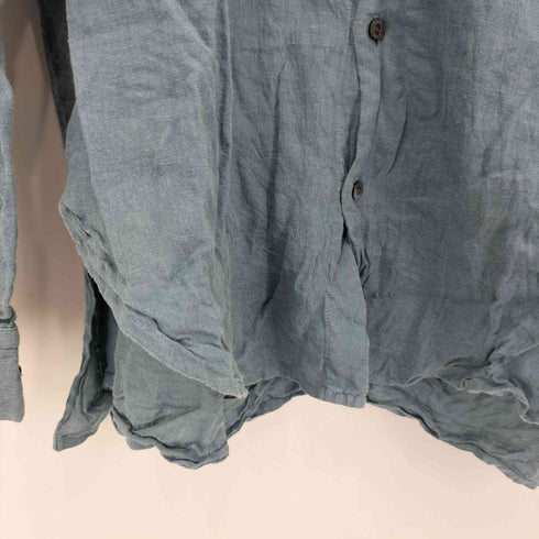 ネストローブコンフェクト nest Robe CONFECT リネンバンドカラーシャツ メンズ JPN:3
