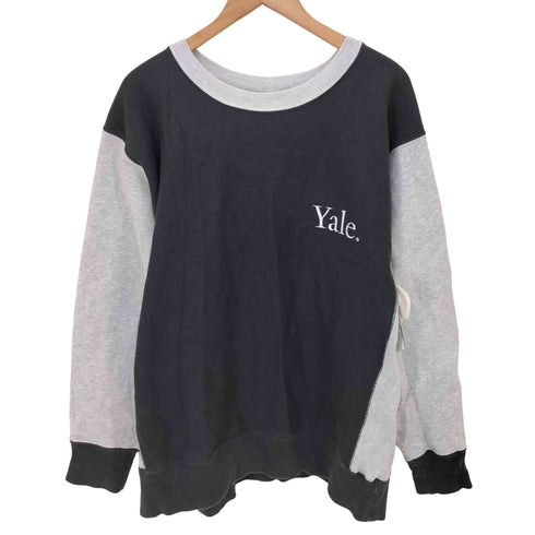 ヤーレ YALE 別注 両面プリント クルーネックスウェット メンズ FREE