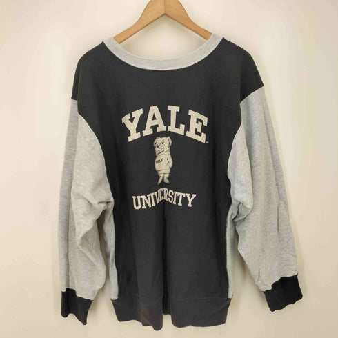 ヤーレ YALE 別注 両面プリント クルーネックスウェット メンズ FREE
