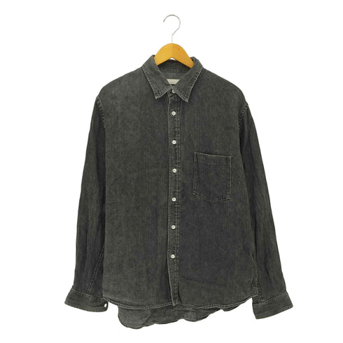 ネストローブコンフェクト nest Robe CONFECT 10ozリネンデニムレギュラーカラーシャツ メンズ JPN:4