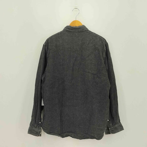 ネストローブコンフェクト nest Robe CONFECT 10ozリネンデニムレギュラーカラーシャツ メンズ JPN:4