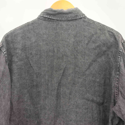 ネストローブコンフェクト nest Robe CONFECT 10ozリネンデニムレギュラーカラーシャツ メンズ JPN:4