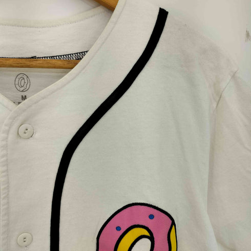 オッドフューチャー ODD FUTURE OFWGATA DONUT USA製 コットン 07 ワッペン刺繍 ユニフォーム ゲームシャツ メンズ JPN:M