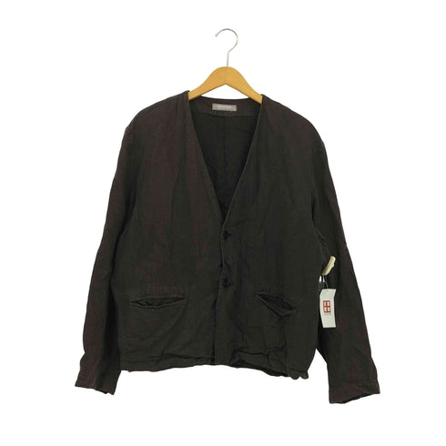 ネストローブコンフェクト nest Robe CONFECT ハイカウントリネンツイル ノーカラージャケット. メンズ JPN:3
