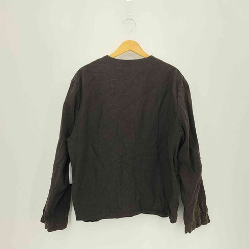 ネストローブコンフェクト nest Robe CONFECT ハイカウントリネンツイル ノーカラージャケット. メンズ JPN:3