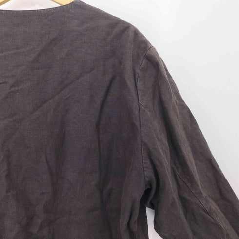 ネストローブコンフェクト nest Robe CONFECT ハイカウントリネンツイル ノーカラージャケット. メンズ JPN:3