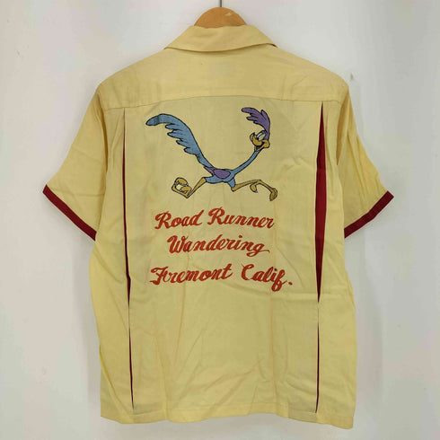 スタイルアイズ Style Eyes レーヨン 刺繍 2ポケット ボーリングシャツ メンズ import:S