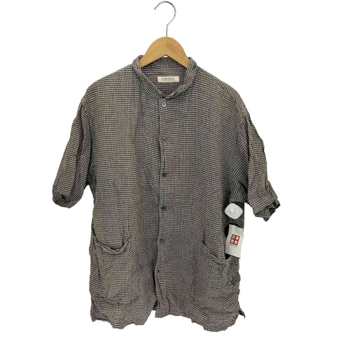 ネストローブコンフェクト nest Robe CONFECT リネンギンガム スリーピングシャツ メンズ JPN:3