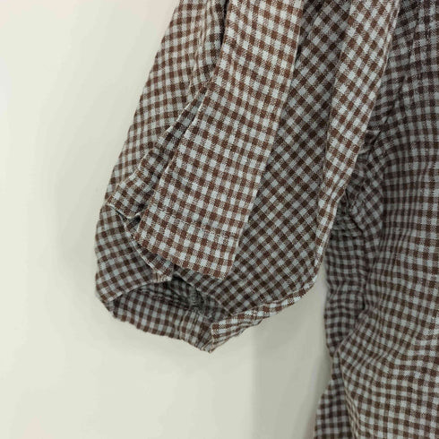 ネストローブコンフェクト nest Robe CONFECT リネンギンガム スリーピングシャツ メンズ JPN:3