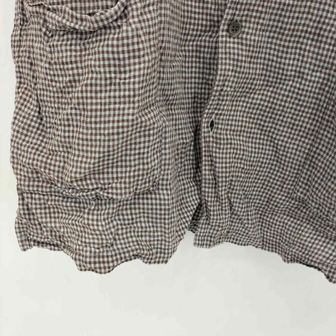 ネストローブコンフェクト nest Robe CONFECT リネンギンガム スリーピングシャツ メンズ JPN:3