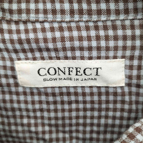 ネストローブコンフェクト nest Robe CONFECT リネンギンガム スリーピングシャツ メンズ JPN:3