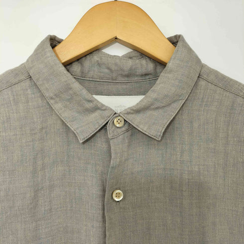 ネストローブコンフェクト nest Robe CONFECT リネンレギュラーカラーシャツ メンズ JPN:4