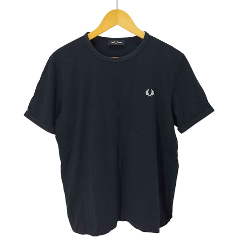 フレッドペリー FRED PERRY Ringer T-Shirt リンガーTシャツ メンズ import:L