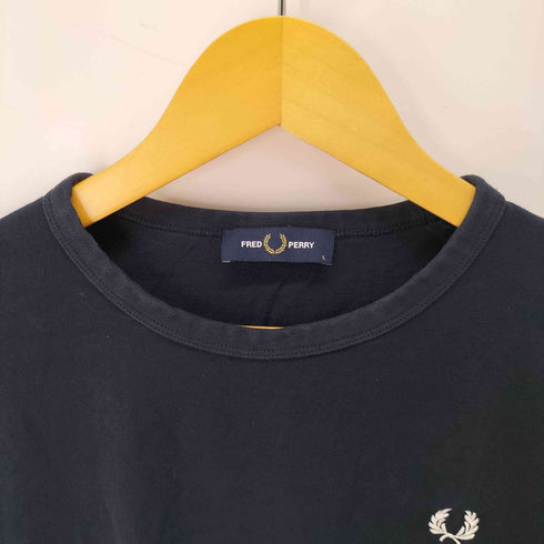 フレッドペリー FRED PERRY Ringer T-Shirt リンガーTシャツ メンズ import:L