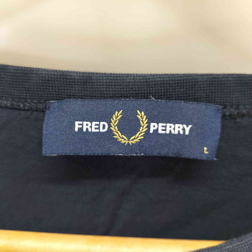 フレッドペリー FRED PERRY Ringer T-Shirt リンガーTシャツ メンズ import:L