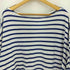 ネストローブ nest Robe UpcycleLino カベ撚りボーダービッグTシャツ レディース JPN:2