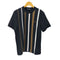 フレッドペリー FRED PERRY Gradient Stripe T-Shirt メンズ import:L