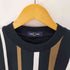 フレッドペリー FRED PERRY Gradient Stripe T-Shirt メンズ import:L