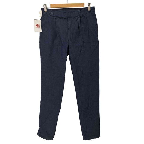アイテムズ アーバンリサーチ ITEMS URBAN RESEARCH 1-tuck テーパード デニムスラックス メンズ JPN:L