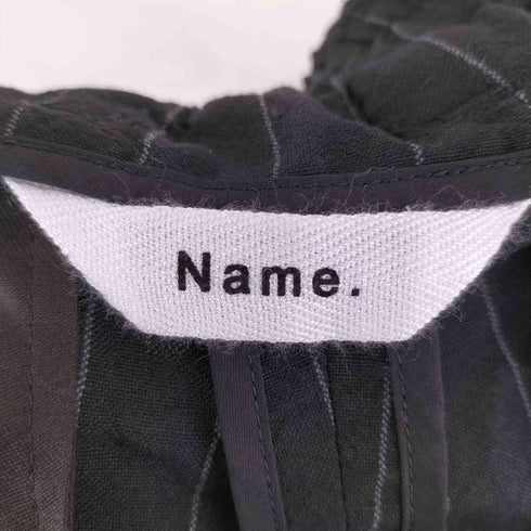 ネーム Name. ストライプ タック ワイド パンツ メンズ 2