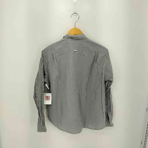 エムエイチエル MHL. ストライプコットンワークシャツ メンズ import:M