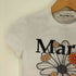 マルディメクルディ Mardi Mercredi ロゴプリント クルーネック クロップド Tシャツ レディース ONE SIZE