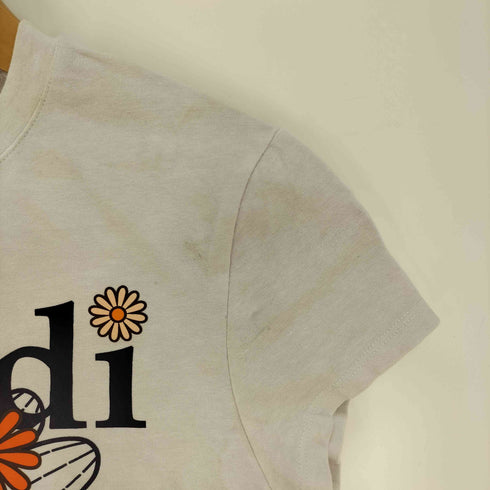 マルディメクルディ Mardi Mercredi ロゴプリント クルーネック クロップド Tシャツ レディース ONE SIZE