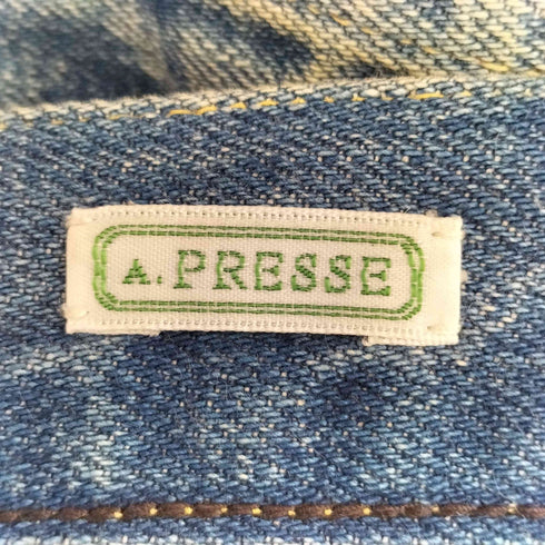 A.PRESSE No.2 Washed Denim Pants デニムパンツ メンズ 34