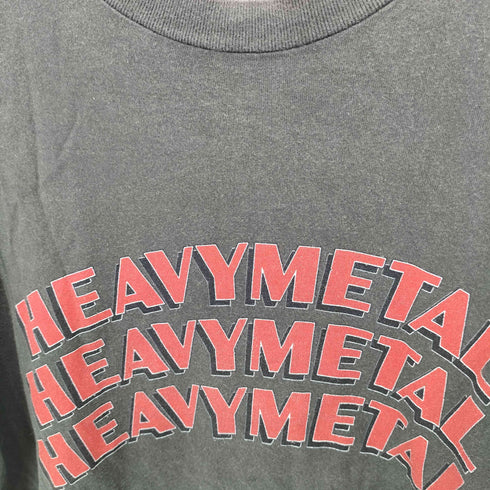 ブラームスルーツストックス blurhms ROOTSTOCK HEAVY METAL Print Tee BIG ヘビーメタル プリントTシャツ メンズ