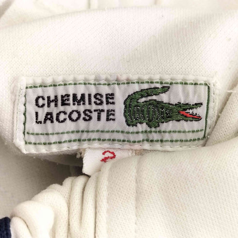 ラコステ LACOSTE ロゴ刺繍 センタープレス トラックパンツ レディース JPN:2