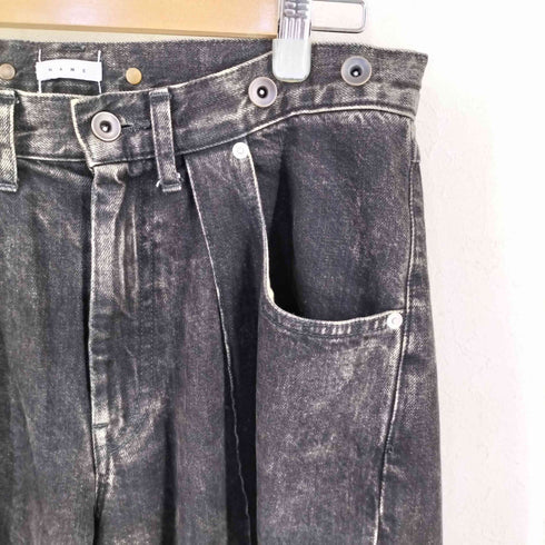 ネーム Name. VINTAGE SLUB DENIM WIDE PANTS メンズ 1