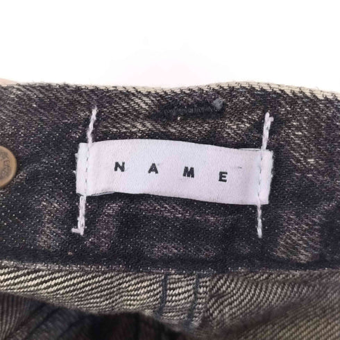ネーム Name. VINTAGE SLUB DENIM WIDE PANTS メンズ 1