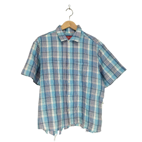 シュプリーム Supreme Metallic Plaid S/S Shirt メンズ import:S