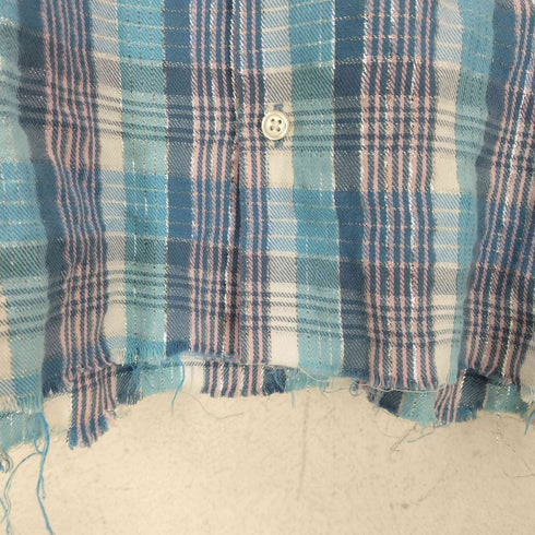 シュプリーム Supreme Metallic Plaid S/S Shirt メンズ import:S