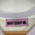 マリークワント MARY QUANT ロゴ プリント Tシャツ レディース import:M