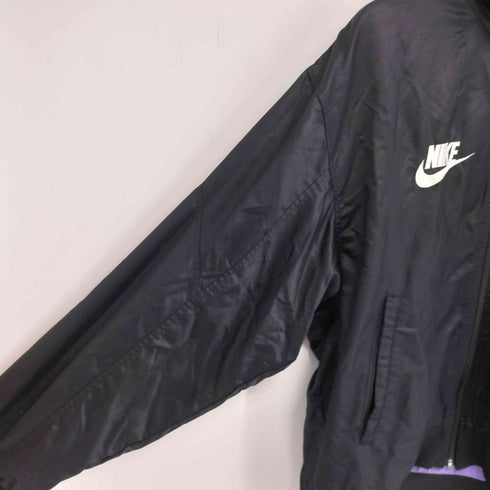 ナイキ NIKE 銀タグ 刺繍ロゴ スタンドカラーナイロンジャケット メンズ