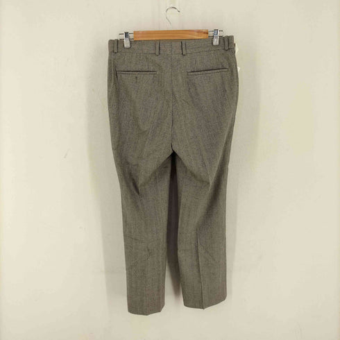 ユナイテッドアローズ UNITED ARROWS サキソニー ヘリンボーンストライプ モダンストレート パンツ メンズ JPN:L